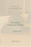 Plan Élévation — 3 veces por semana