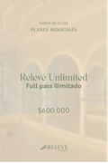 Relevé Unlimited — Full Pass Ilimitado